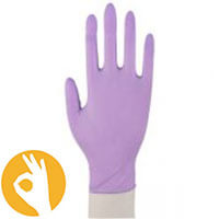 Nitril handschoenen licht paars poedervrij