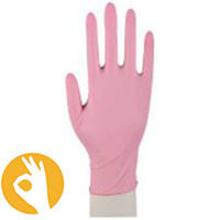 Nitril handschoenen roze