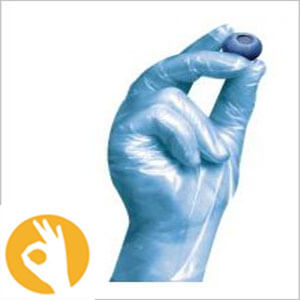 Polysynthetische handschoenen blauw
