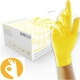 Nitril handschoen geel Pearl